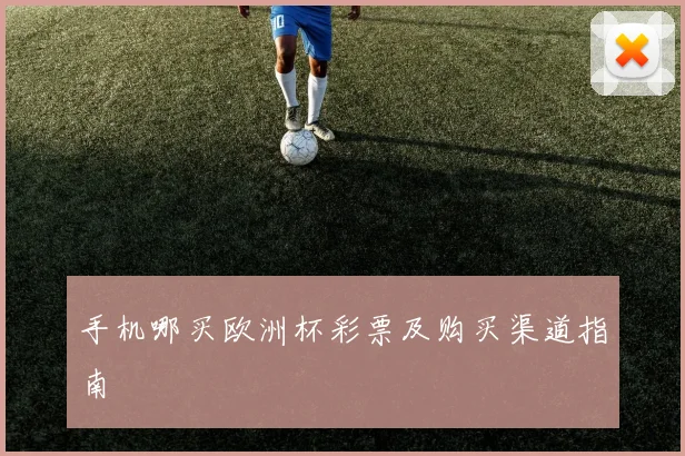 手机哪买欧洲杯彩票及购买渠道指南