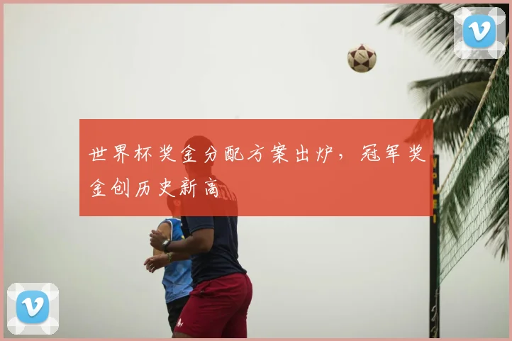 世界杯奖金分配方案出炉，冠军奖金创历史新高